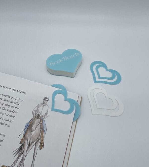 Detailed look at BookHeart’s precision printing and heart shape